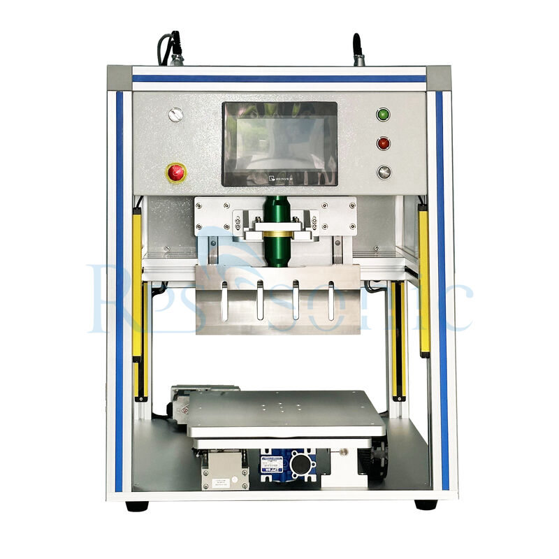 उच्च कुशल अर्ध स्वचालित अल्ट्रासोनिक केक काटने प्रणाली बेकरी मशीन के लिए अल्ट्रासोनिक चाकू